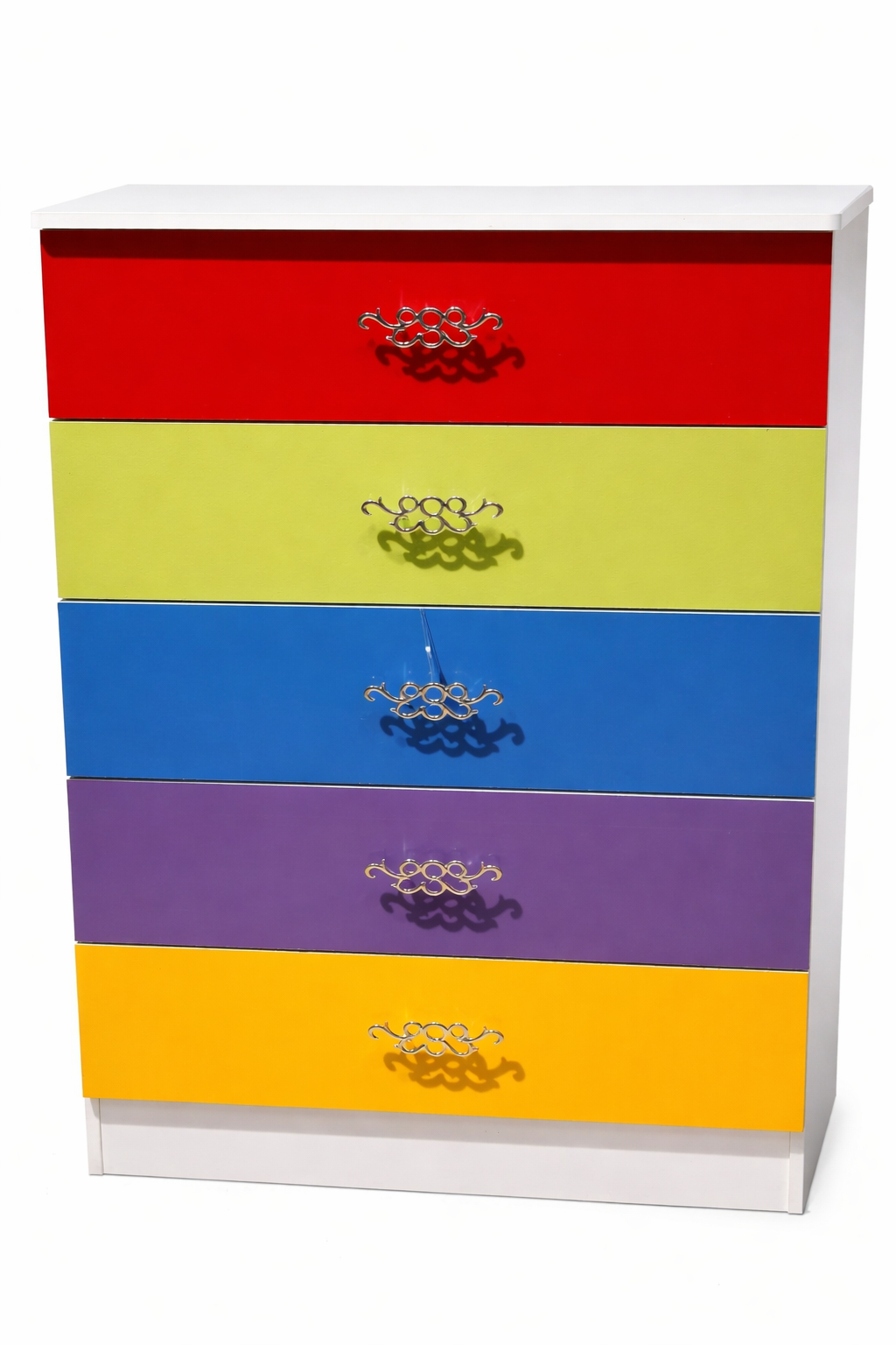 Comoda 5 cajones Multicolor