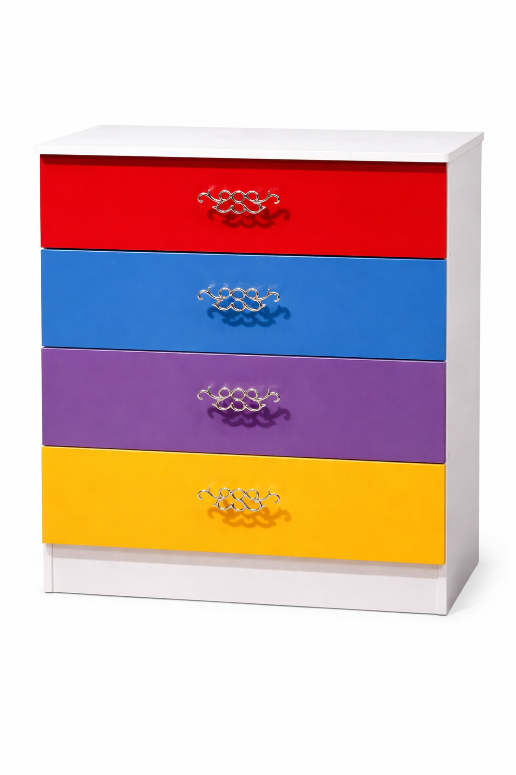 Comoda 4 cajones Multicolor