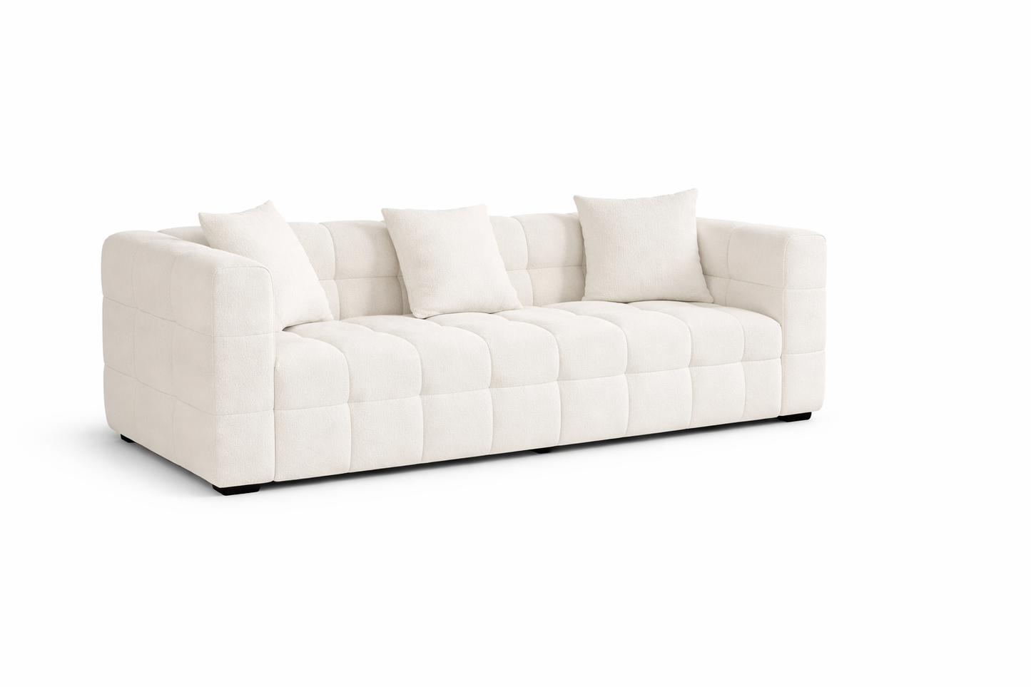 Sofá Ottoman Sea de Tres Cuerpos - Beige