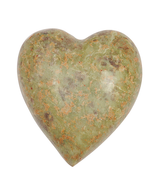 Adorno corazon de piedra Estetica