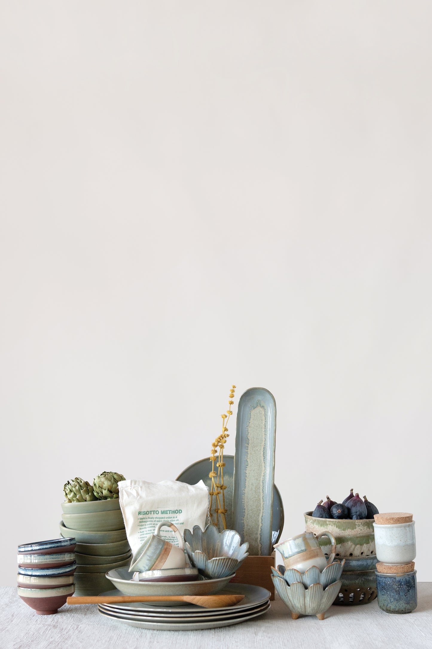 Bowl de Porcelana en Forma de Flor con Esmaltado