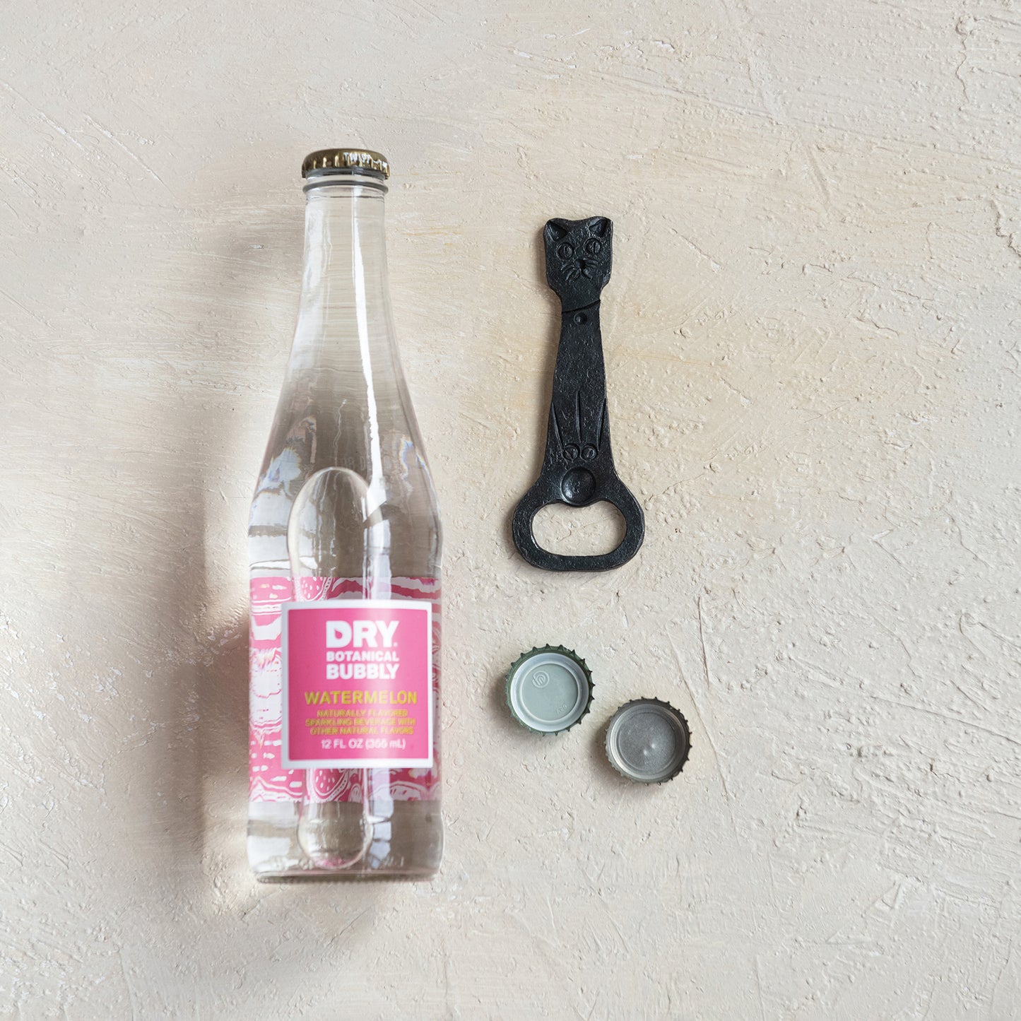 Abridor de Botellas en Forma de Gato