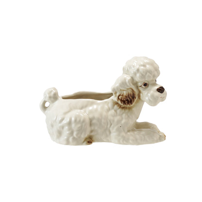 Macetero con Forma de Perrito Poodle
