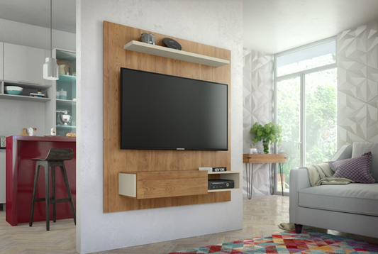 Rack Panel Moderno de TV 50 Dilleto Buriti White