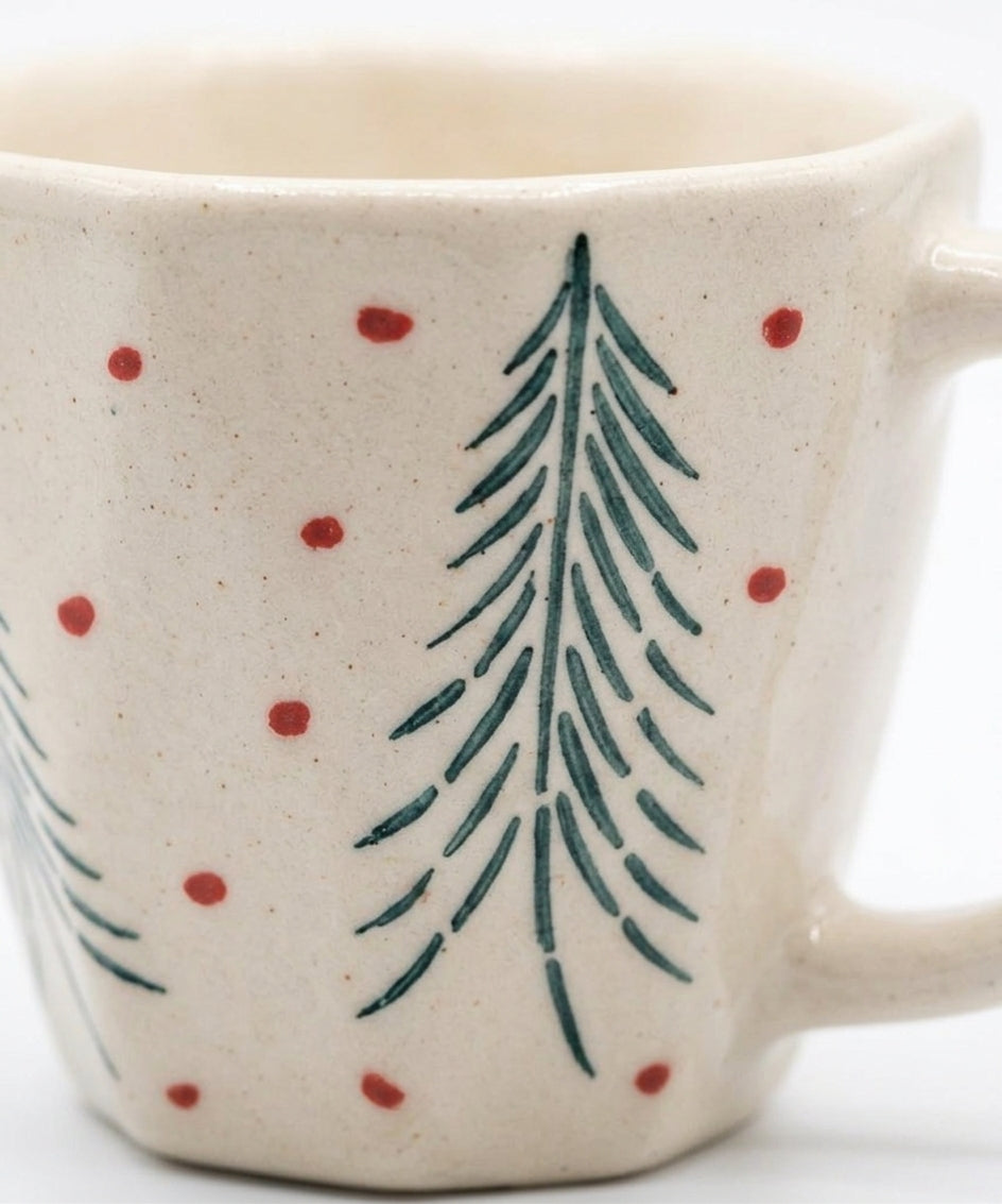 Taza Cerámica Bosque Pino