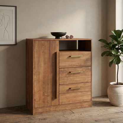 Comoda Native con puerta corredera
