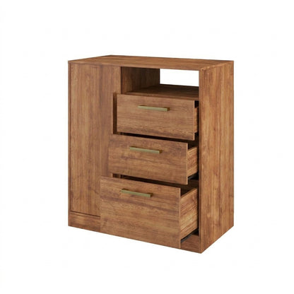 Comoda Native con puerta corredera