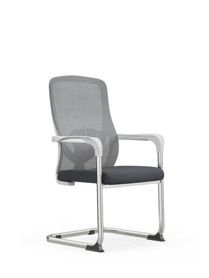 Silla de Visita Malla Gris