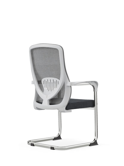 Silla de Visita Malla Gris