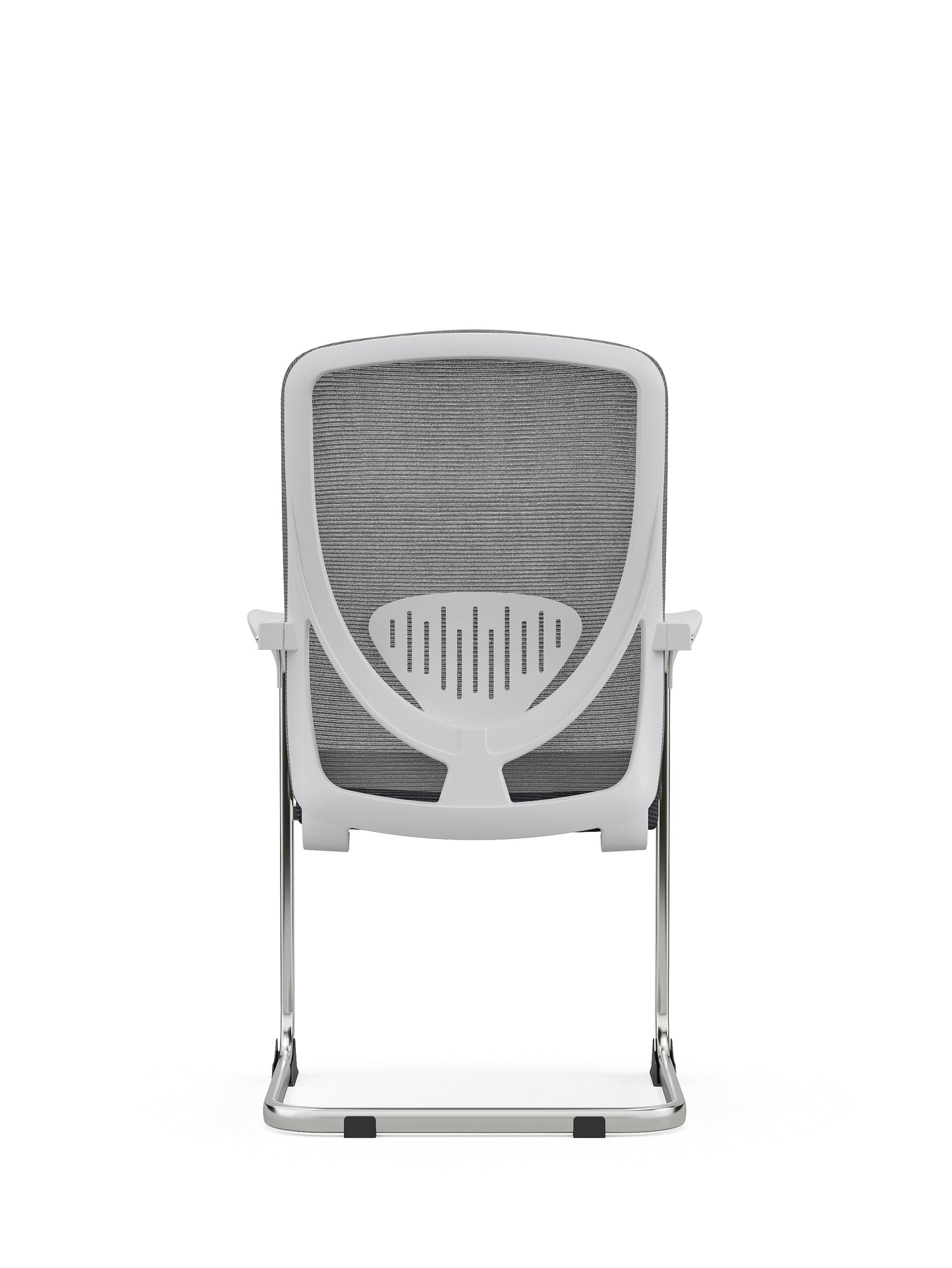 Silla de Visita Malla Gris