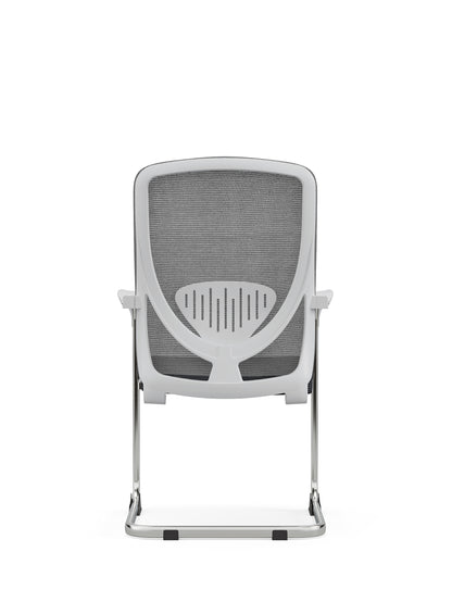 Silla de Visita Malla Gris