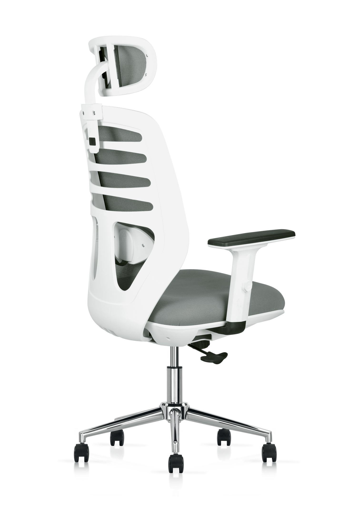 Silla Ejecutiva HI High Back Gris/ blanco