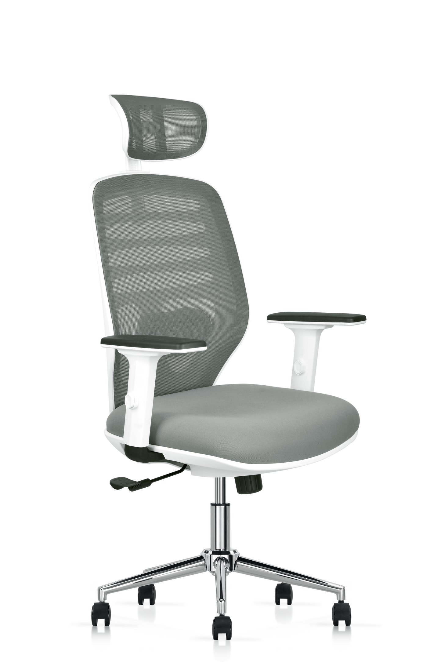 Silla Ejecutiva HI High Back Gris/ blanco