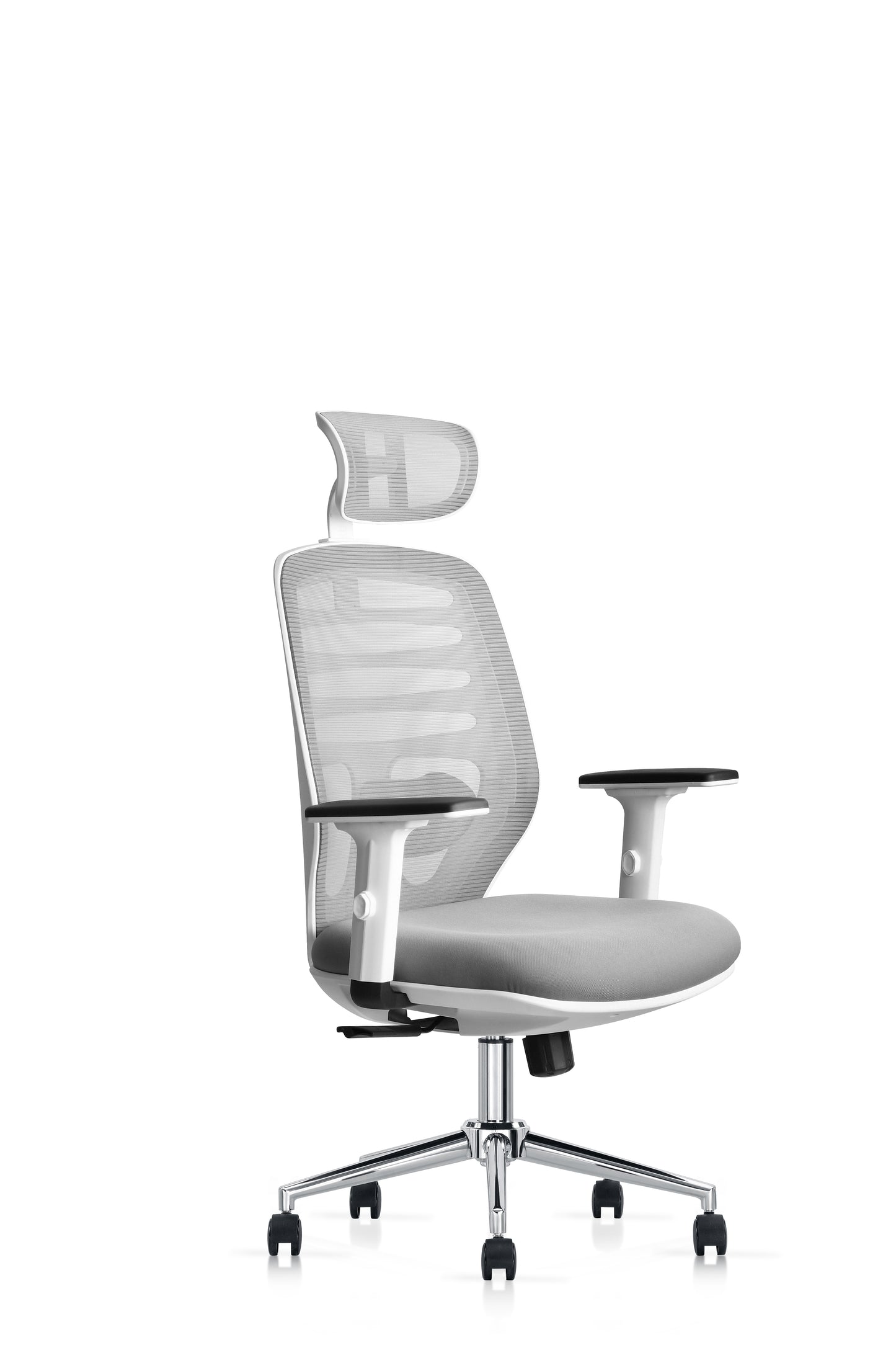 Silla Ejecutiva HI High Back Gris/ blanco