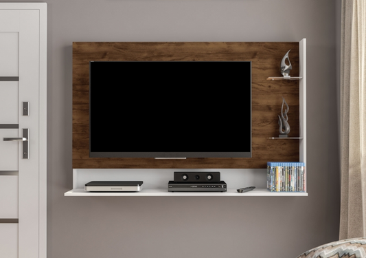 Rack - Panel de TV 42 Link Jatoba Blanco