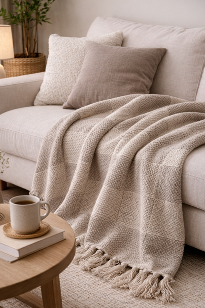 Manta Deco Soft – Gris