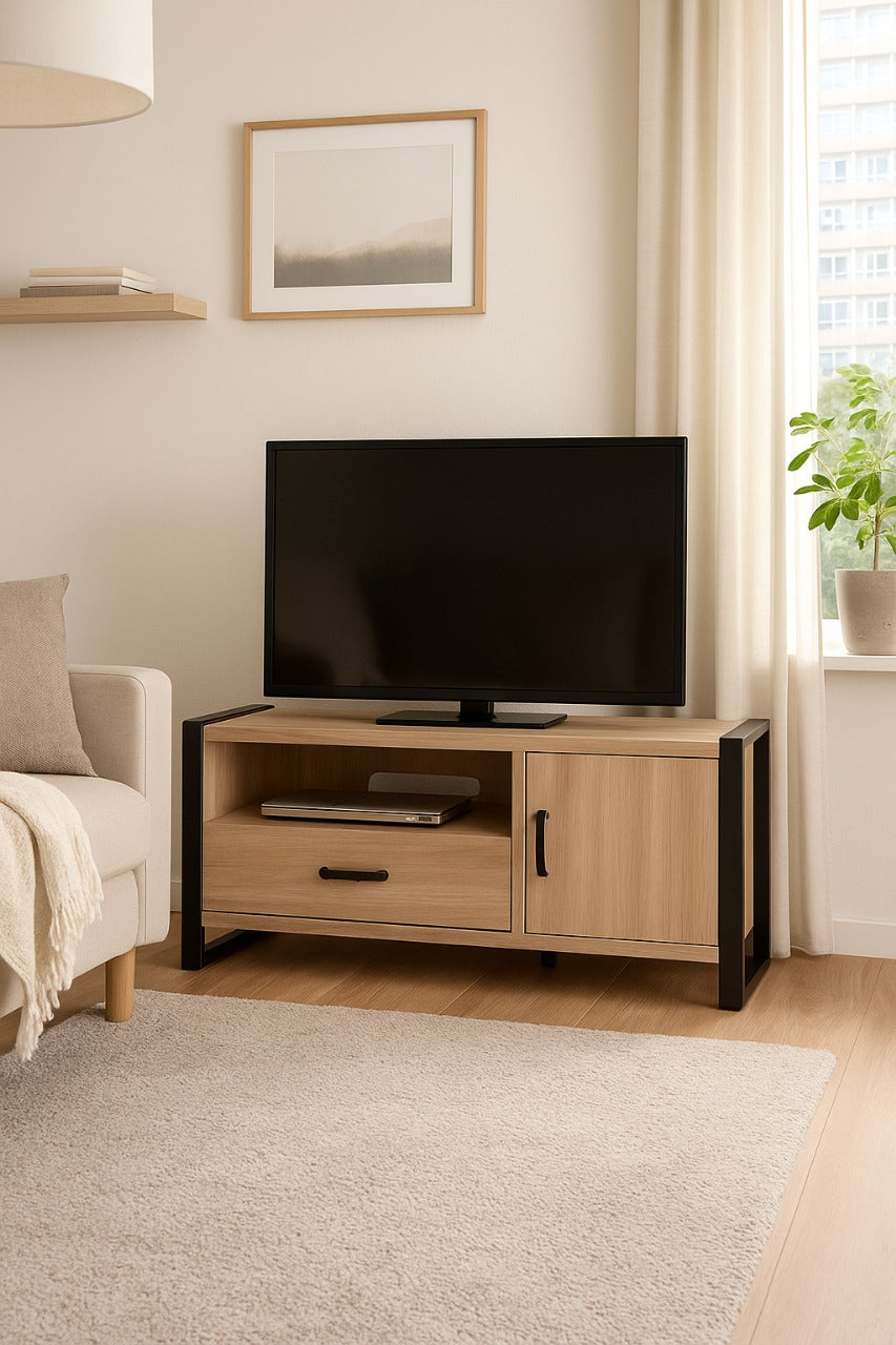 Rack TV Roble Urbano