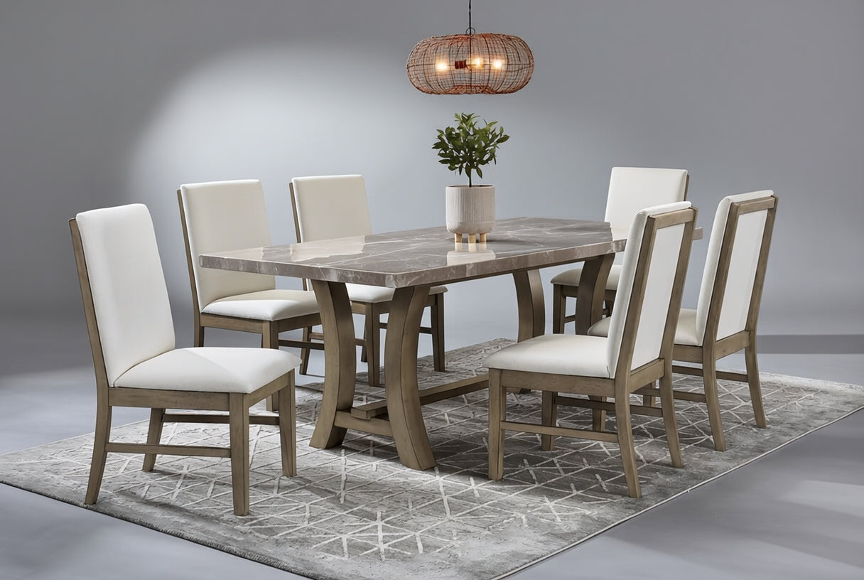 Juego de comedor Rancho  6 sillas