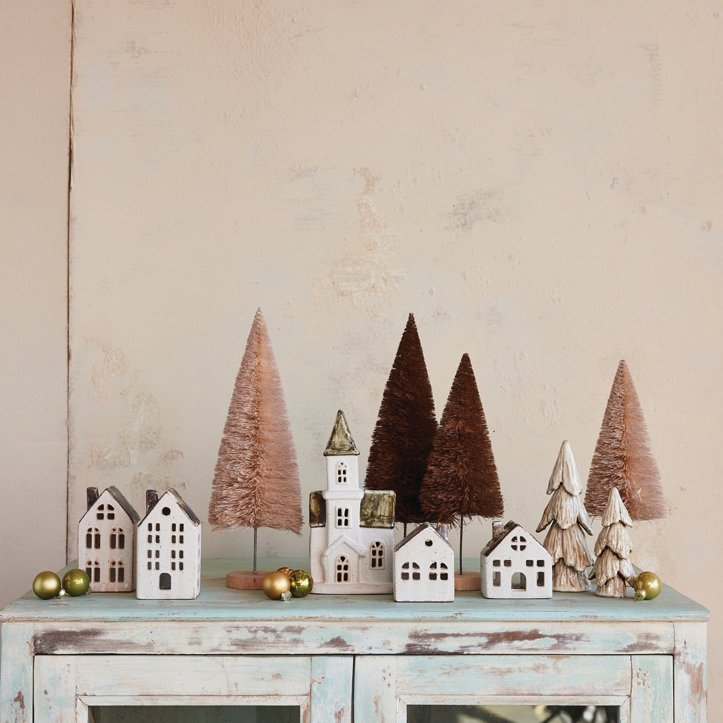 Figura Casa Loza Decorativa