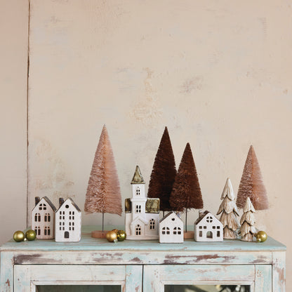 Figura Casa Loza Decorativa