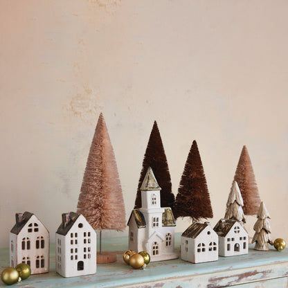 Figura Casa Loza Decorativa