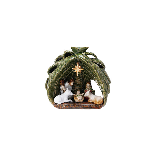 Pesebre Vintage Loza 6 Pzs