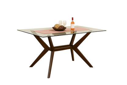 Comedor Rectangular de Vidrio
