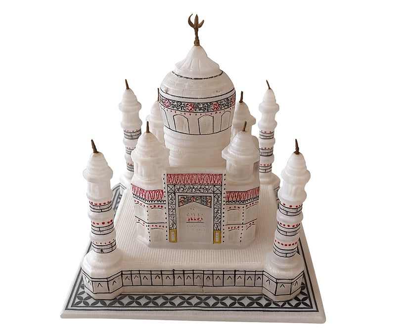 Figura Decorativa Taj Mahal en Peltre