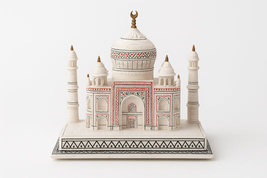 Figura Decorativa Taj Mahal en Peltre